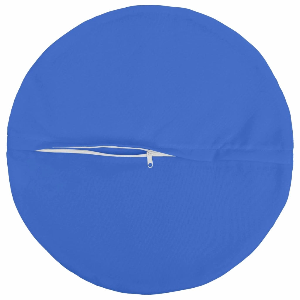 Cuscino con cuscino HEERLEN 2 pz Blu Reale Poliestere 929151