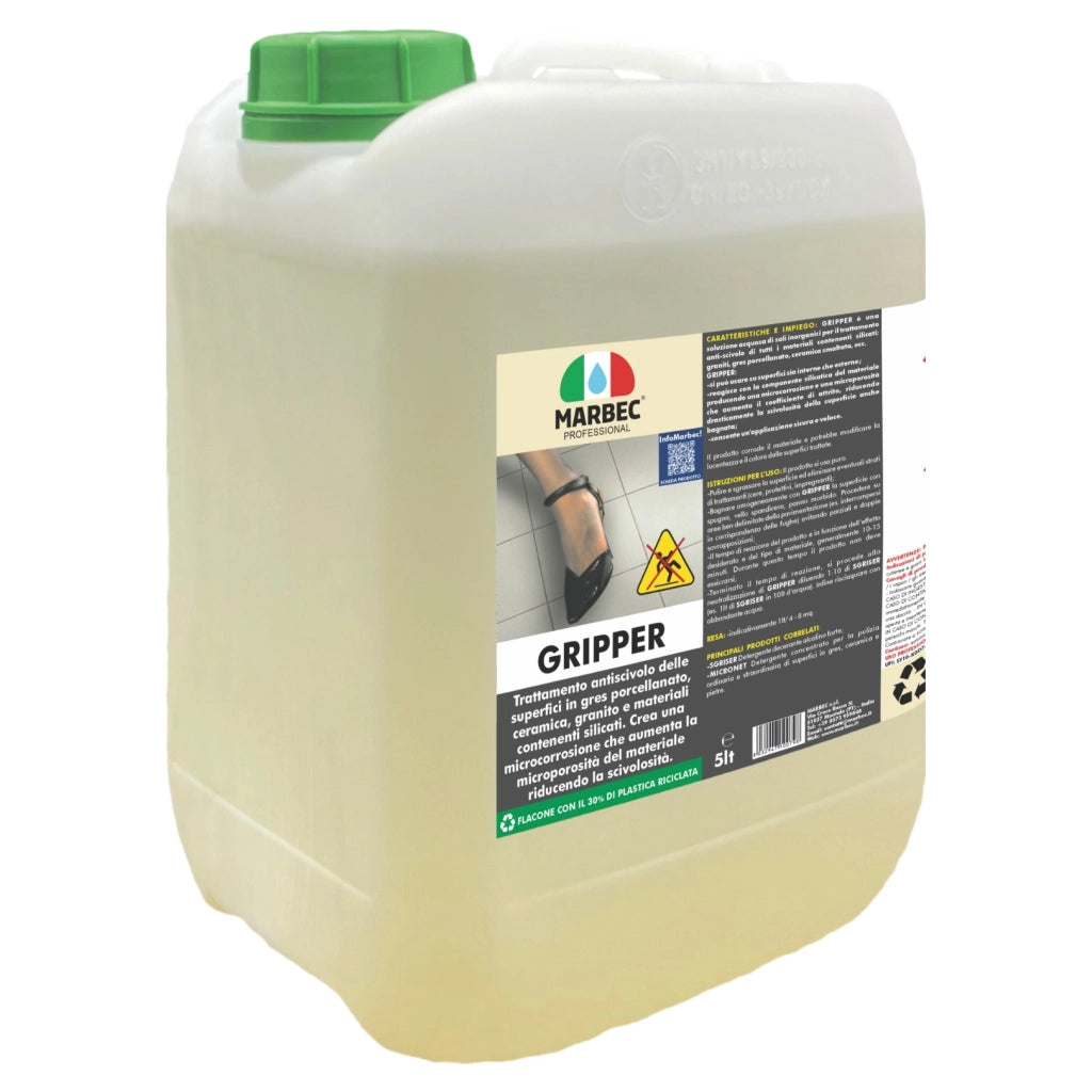 Trattamento antiscivolo per pavimenti GRIPPER   5LT