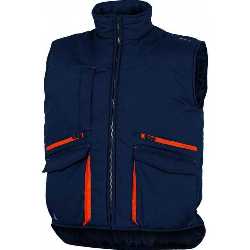 Gilet Deltaplus Imbottito Sierra 2 Blu/Orange Tg. L