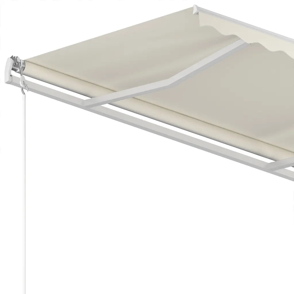 Tenda da Sole Retrattile Manuale 350x250 cm Crema