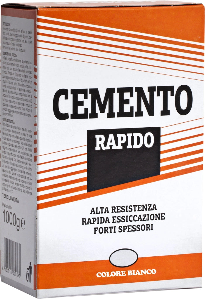 CEMENTO RAPIDO BIANCO 5 kg - 4 pezzi