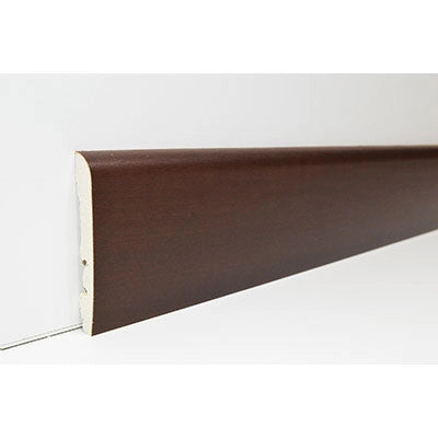 BATTISCOPA LISCIO PIRCHER - ABETE NOCE SCURO MM 10X70 H.MM 2250- 10 pezzi