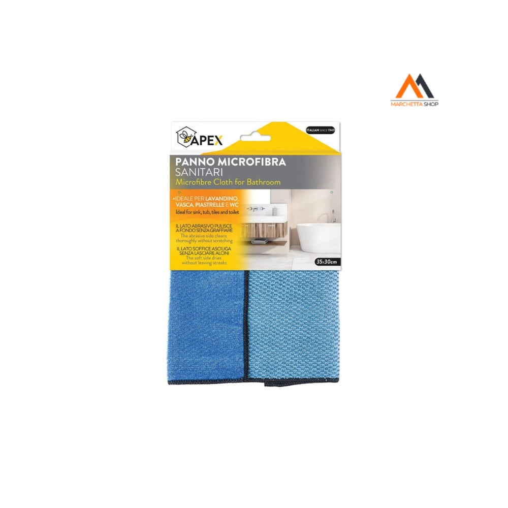 PANNO MICROFIBRA X SANITARI CM 35X30