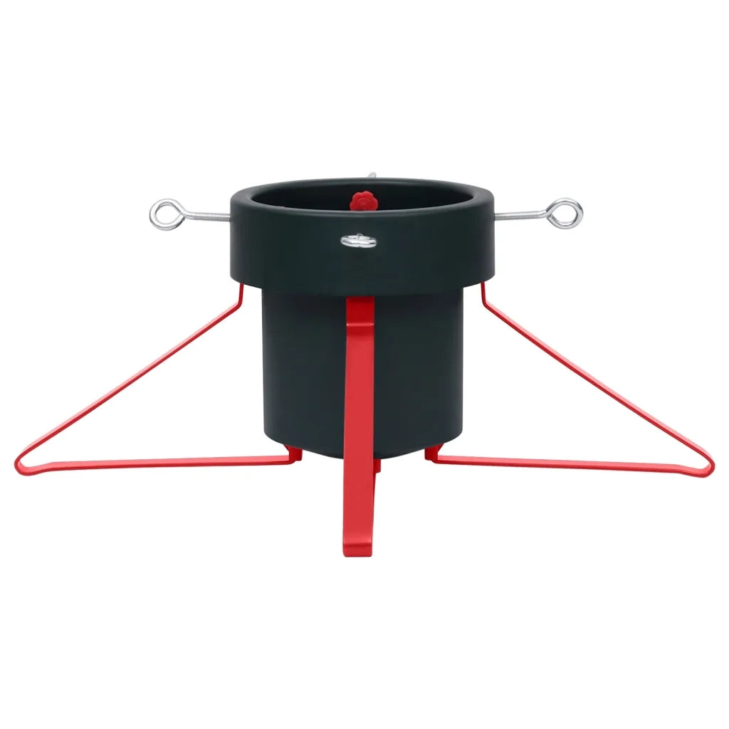 Base per Albero di Natale-Supporti per alberi di natale Verde e Rossa 46x46x19 cm