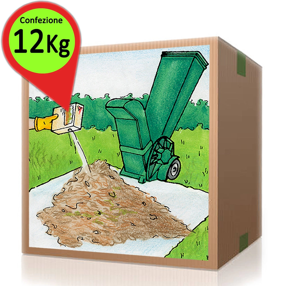 Attivatore compostaggio compost confezione risparmio da 12 kg