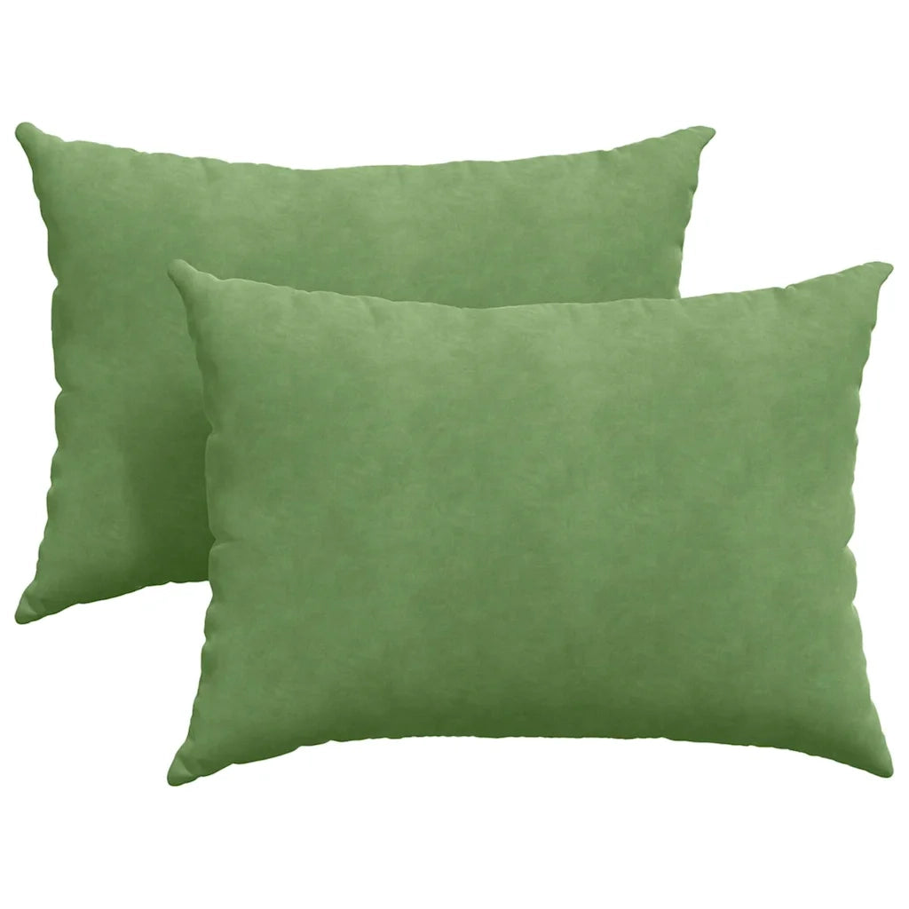 Cuscini da Divano 2 pcs Verde chiaro 70 x 50 cm 42013759