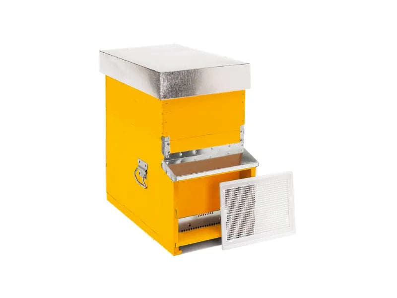 Arnia 1085A Dadant-Blatt 7 favi nomadismo fondo mobile antivarroa - Giallo