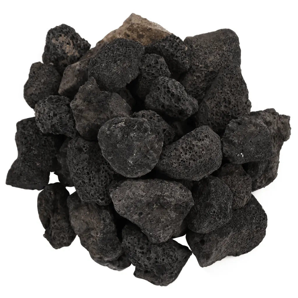 Rocce Vulcaniche 25 kg Nere 3-5 cm 155320