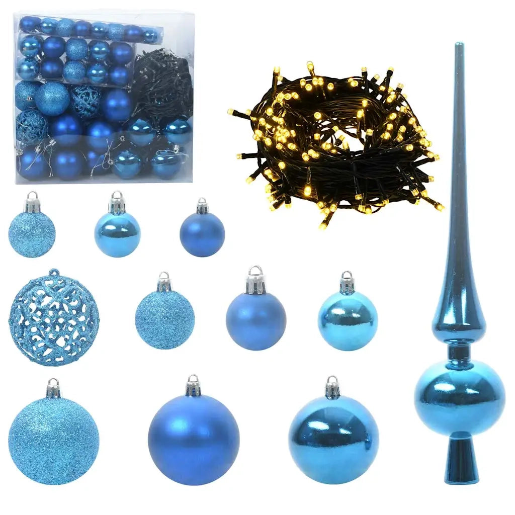 Albero di Natale artificiale con 300 LED Verde 240 cm 3395575