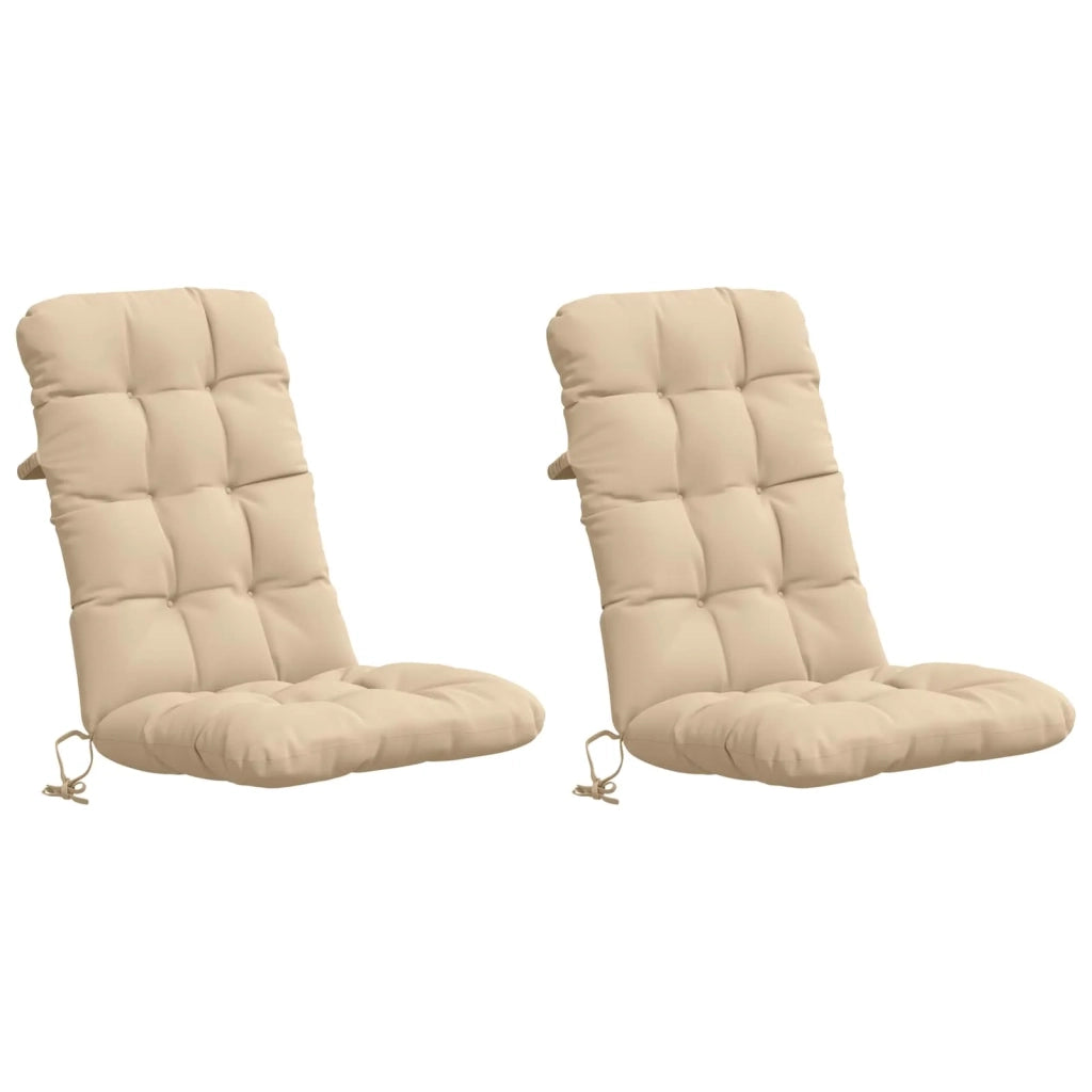 Cuscini per Sedia Alta in 2 Pezzi VIANEN 2 pz 100% Poliestere 953779