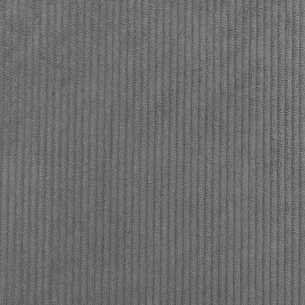 Testiera Grigio chiaro 160 cm Tessuto in Cords 42007057