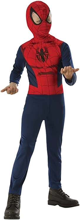 COSTUME CARNEVALE PER BAMBINO DA SPIDERMAN TAGLIA 3-4 ANNI DA 104 CM
