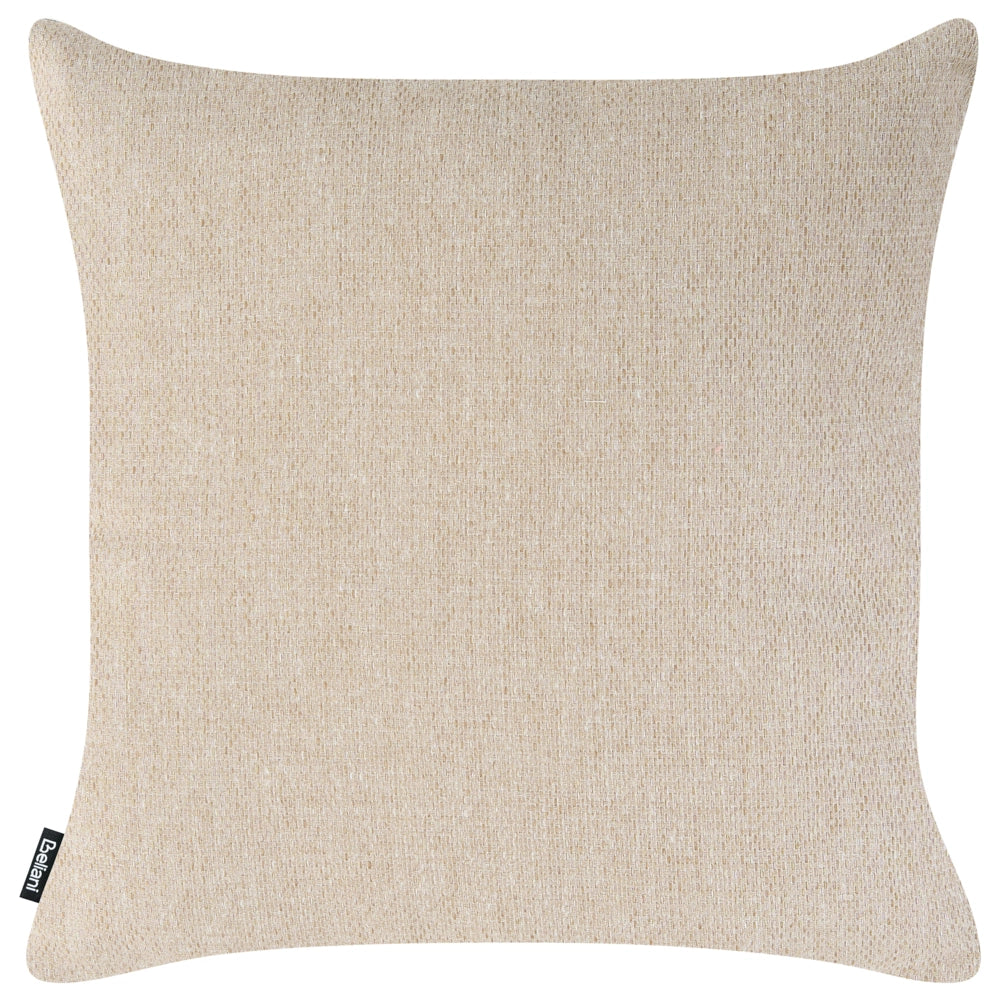 Set di 3 cuscini da esterno blu e beige in olefina decorativi per giardino