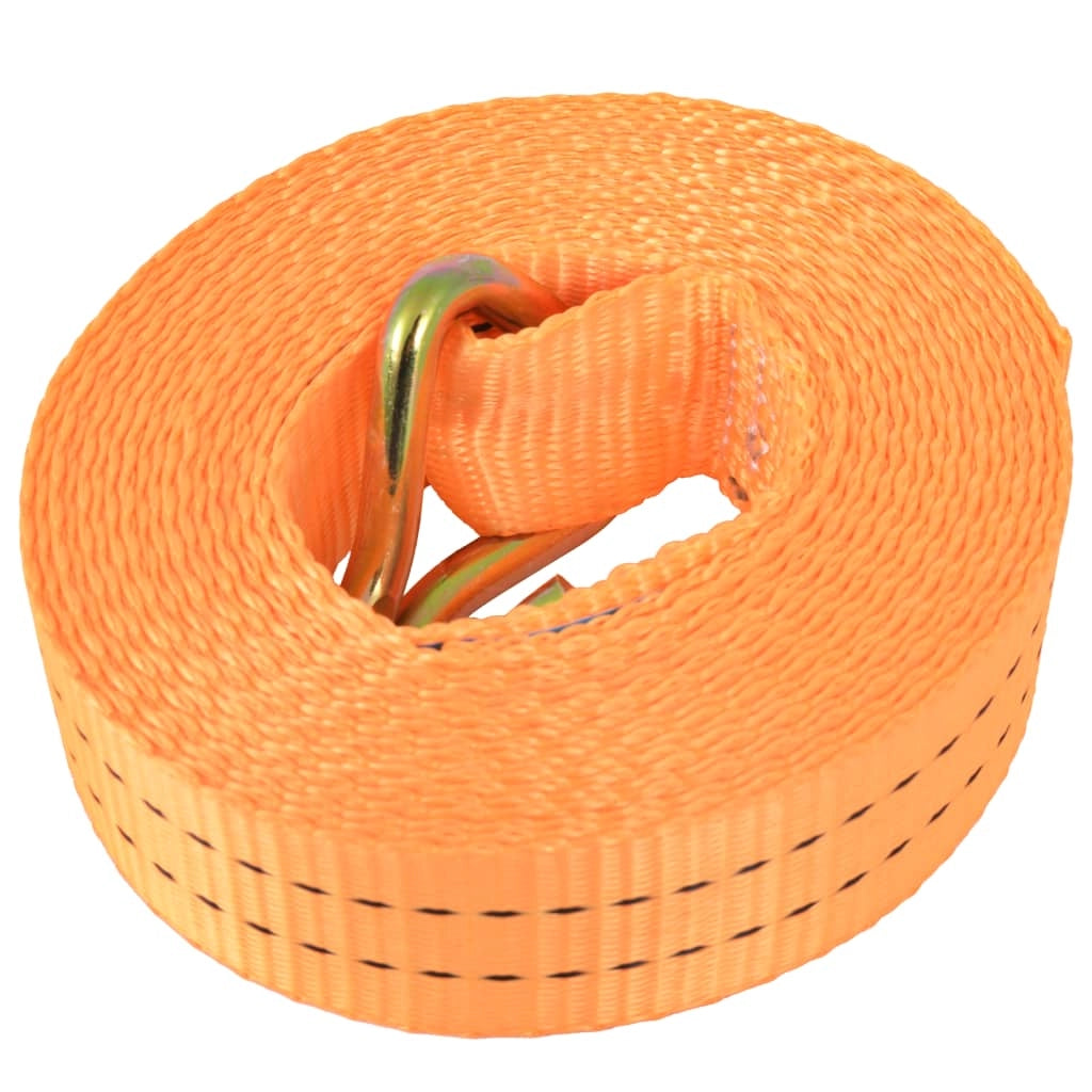 Cinghia di fissaggio a cricchetto 10 pezzi 1 tonnellata 6 m x 38 mm arancione 02_0003537