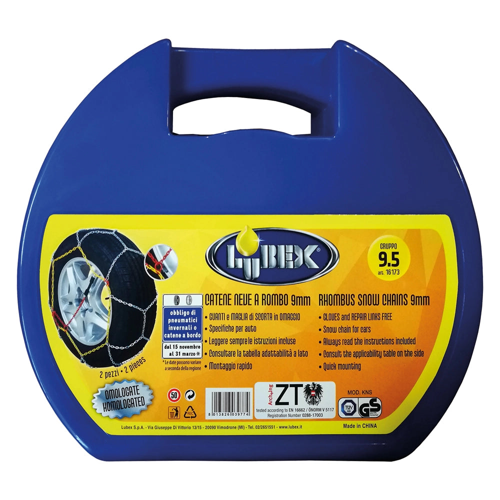 1cf catene da neve omologate gruppo 9 cod:ferx.6060628nlm