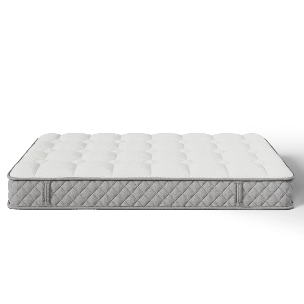 Letto imbottito beige 90x200 cm con materasso