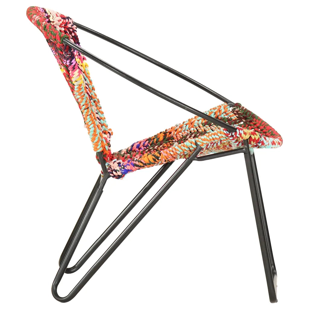 Sedia Acapulco Multicolore in Tessuto Chindi 286609