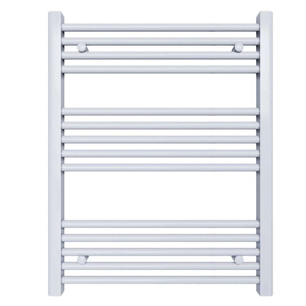 Scaldasalviette termoarredo 80x60 bianco interasse 55 cm idraulico