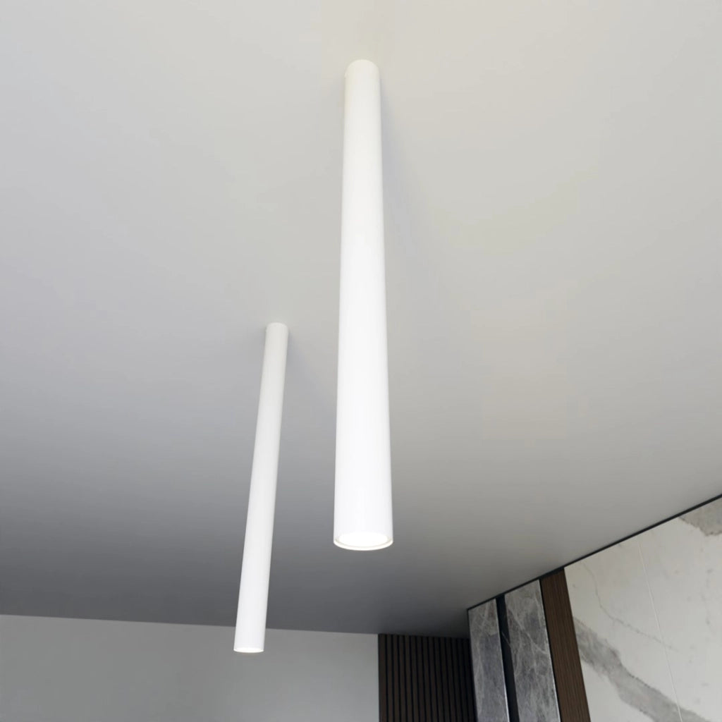 Spot da soffitto bianco tondo 80 cm GU10 8W Emibig