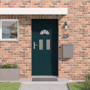 Porta Frontale Antracite 110 x 210 cm PVC 3445746