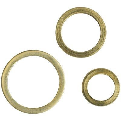 RONDELLA ALZAPORTA - OTTONE TORNITO MM  8 CF=PZ 100- 2 confezioni