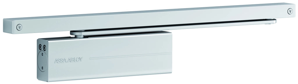 Assa Abloy CHIUDIPORTA AEREO BRACCIO A SLITTA Art. DC175 x porte mm. 950÷1100 Argento