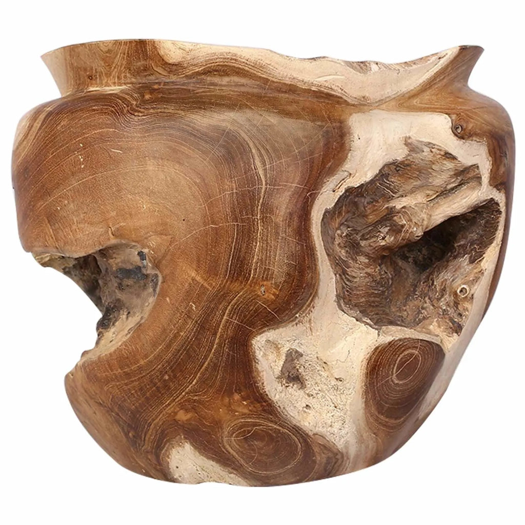 Portafrutta JEPARA Marrone Teak Ø 35 cm 42010346