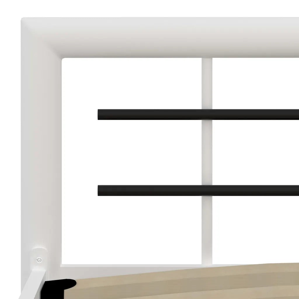 Giroletto Bianco e Nero in Metallo 160x200 cm 284548
