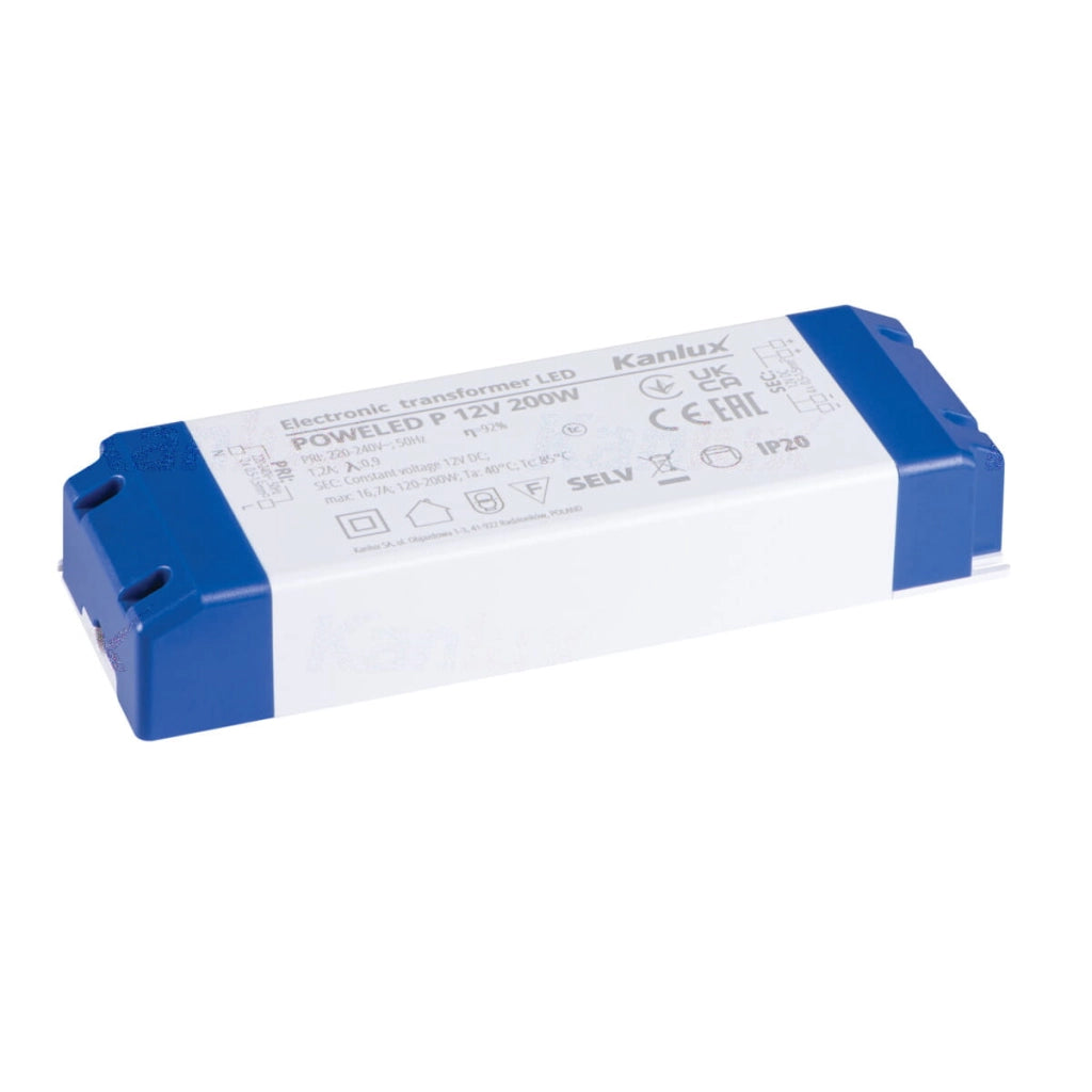 Alimentatore Kanlux POWELED 12V 200W per strisce LED