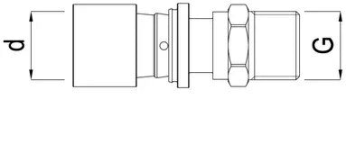 RAC EXPRESS M 16X1/2 - GEORGE FISCHER