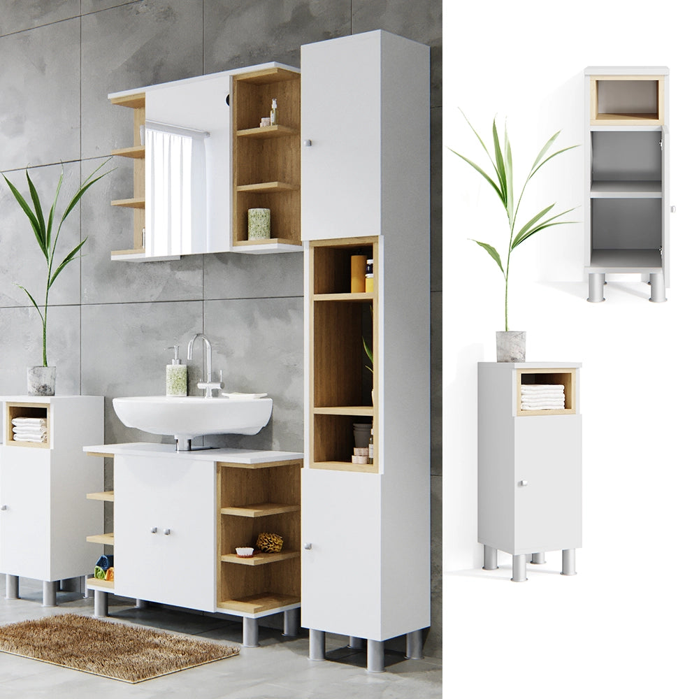Vicco Mobiletto bagno Bianco 30 x 71.8 cm