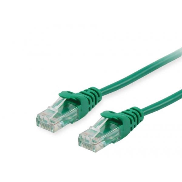 CAVO RETE CAT.6 U/UTP RJ45 1.5M GREEN
