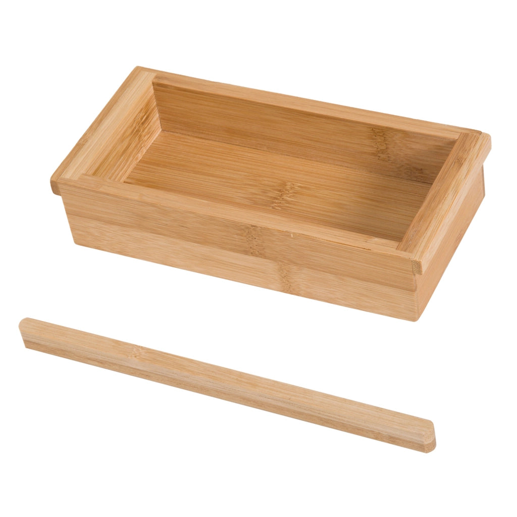 Tavoletta da bagno regolabile in bambu' ¨C Minimal ¨C per libro iPad telefono