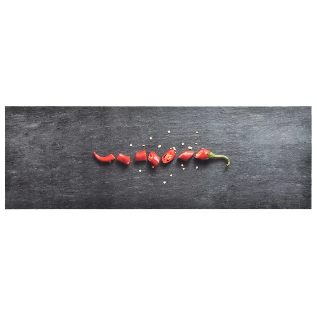 Tappetino da Cucina Lavabile Peperoni 60x180 cm 315965