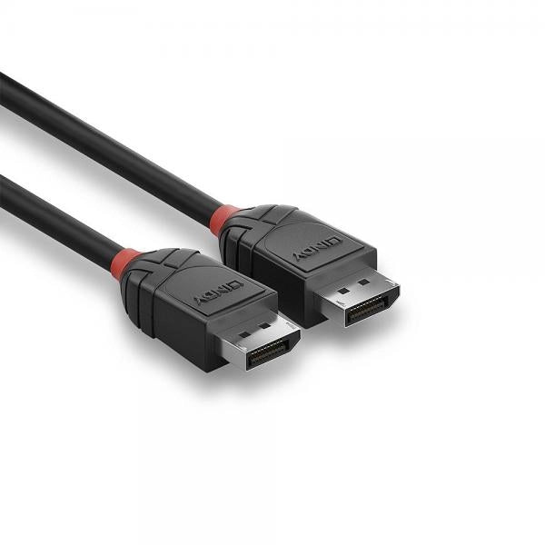 LINDY Cavo DisplayPort 1.2 Black Line, 1m