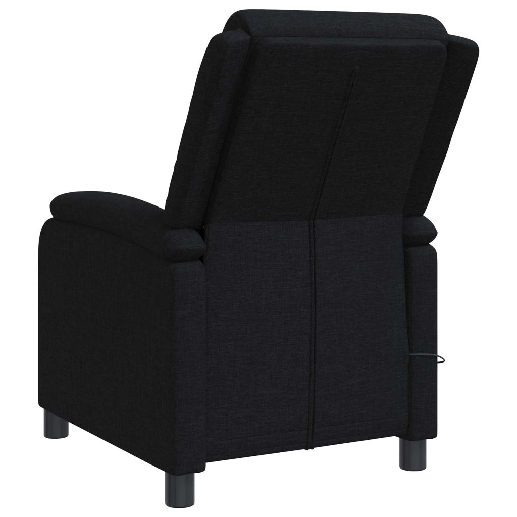 Divano Sedia-Poltrona Massaggiante Nero Tessuto 243981