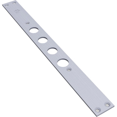 FRONTALE SERRATURA FR2500/37 SECUREMME  INOX I.MM 37 X 2401 2651