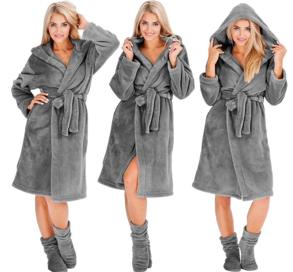 Accapatoio Da Donna Nancy Grey S/m