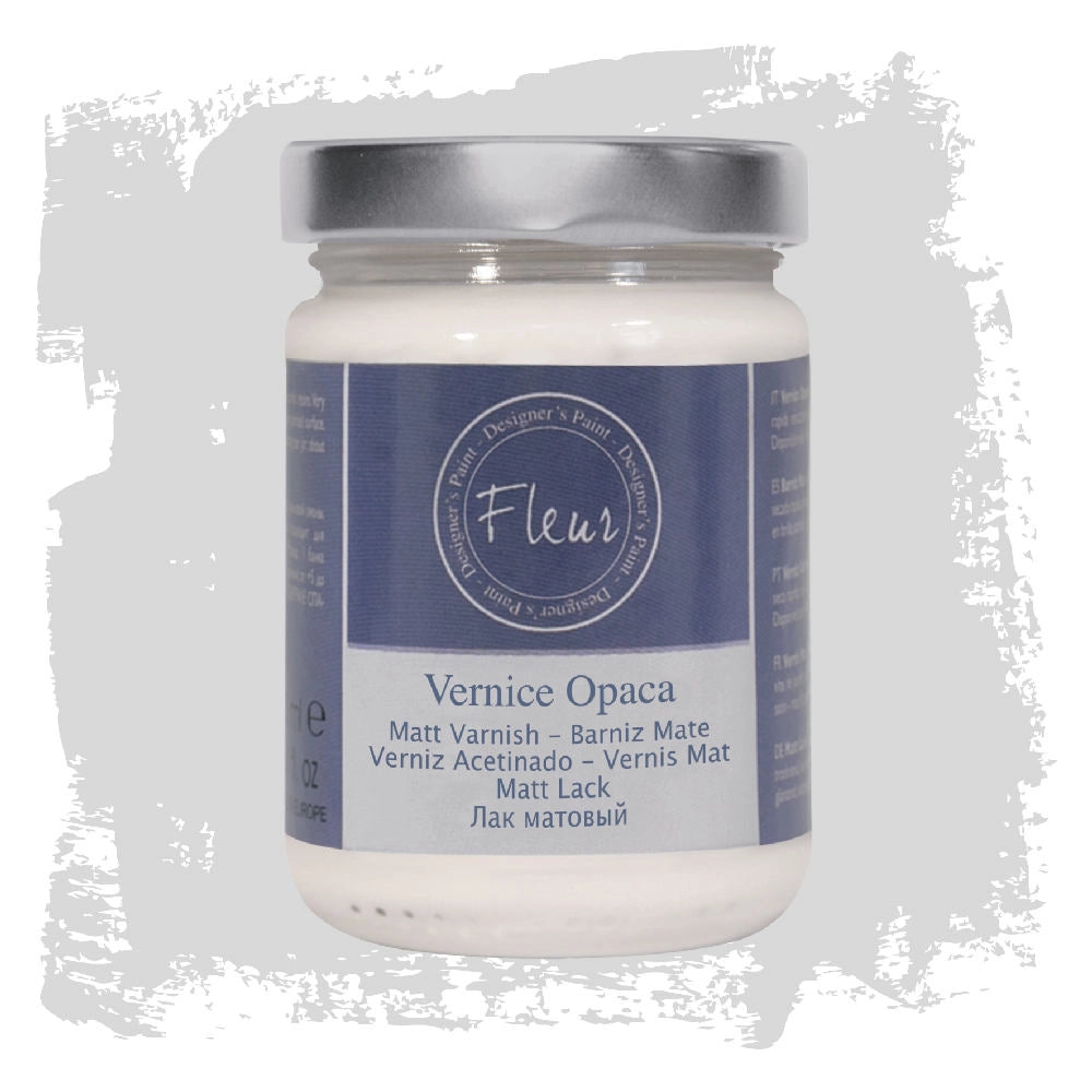 Vernice di Finitura Fleur Protezione Finale Trasparente Opaca Lucida Satinata Finitura: Opaca, Formato: 130 ml