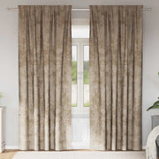 Tende in Velluto con tende 2 pcs Champagne 260 x 140 cm Velluto 4107712