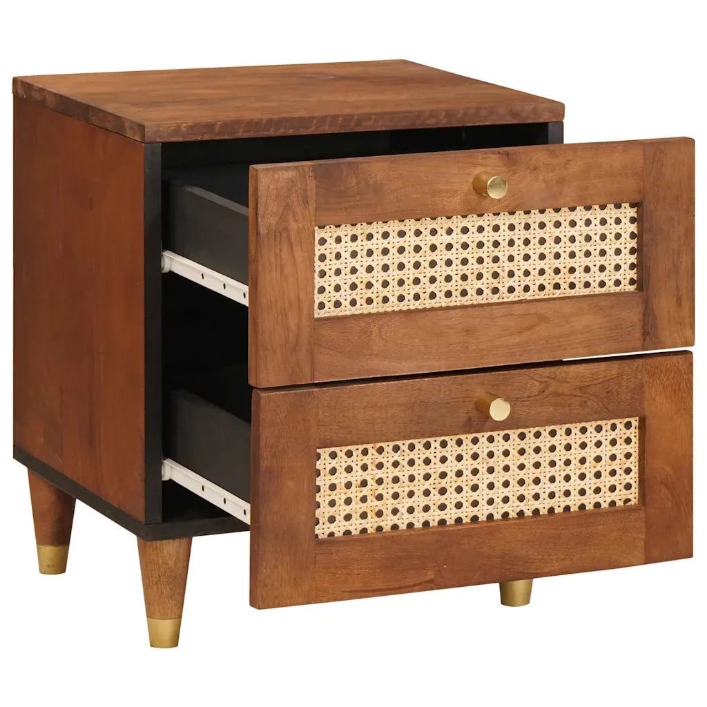 Armadio da Notte con cassetto 2 pcs Marrone 40 x 33,5 x 46 cm 4018879