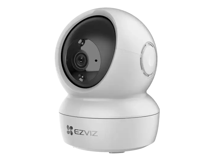 EZVIZ - H6c 2K+ 4MP - telecamera da interno motorizzata Wi-Fi Pan & Tilt