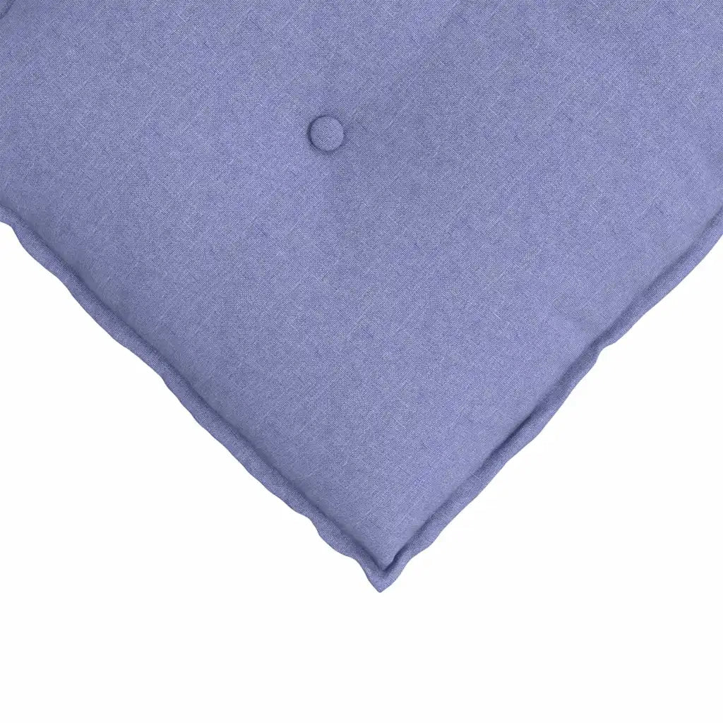 Cuscino per Schiena Blu jeans 60 x 19 x 50 cm Tessuto 42014672