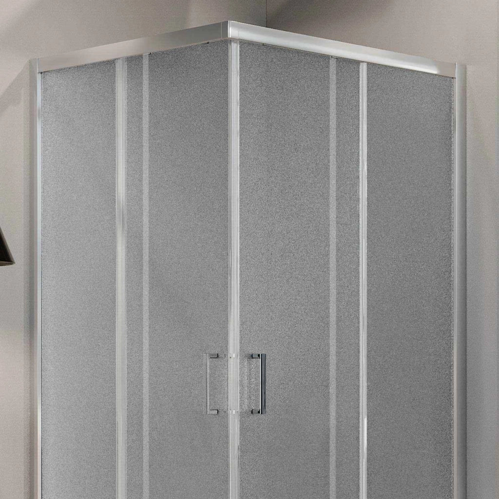 Box Doccia Quadrato 100x100 H185 Stampato C 6mm mod. Ready
