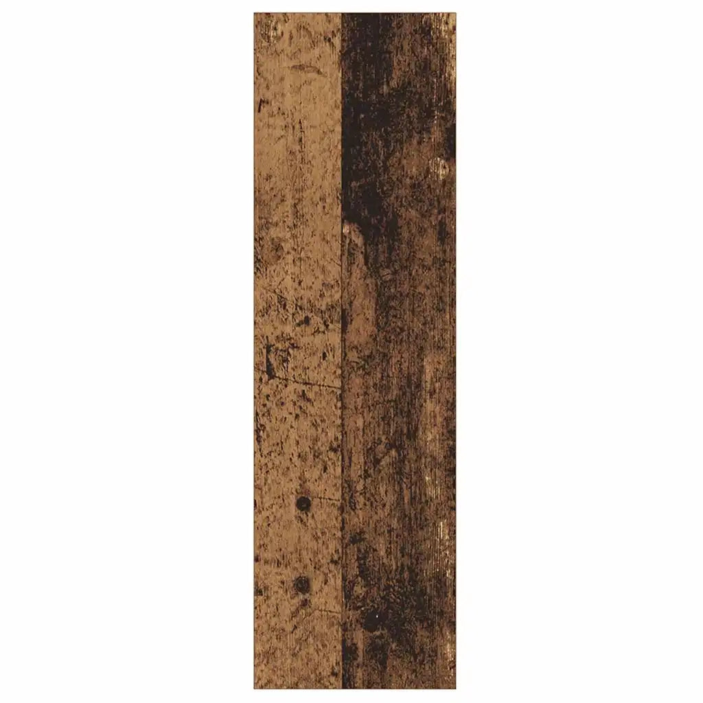 Mobile per scarpe 2 pz-Set di 2 Scarpiera Legno vecchio 60 x 18 x 60 cm