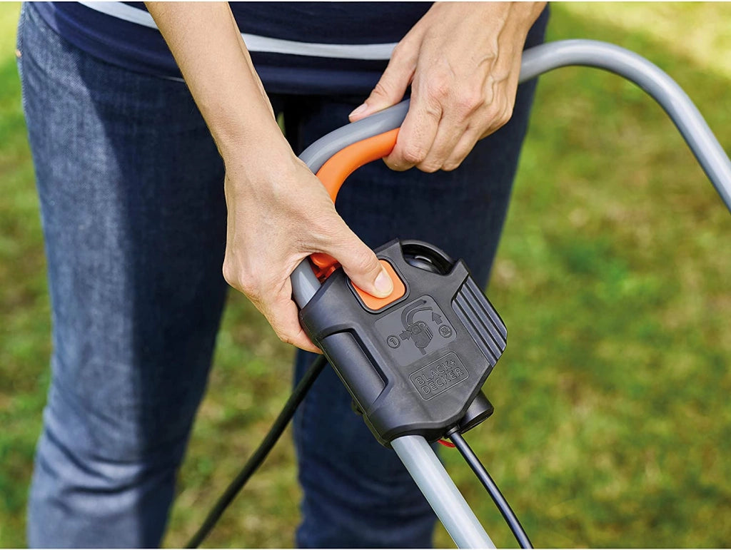 Set Rasaerba Elettrico 1000W e Tagliabordi 250W Black Decker BEHTS401C10-QS