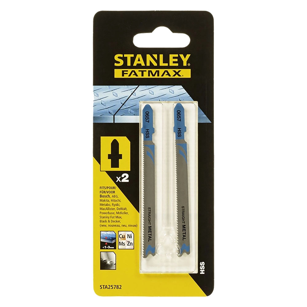 Lama per Seghetto Alternativo 25782 Spess. 2,5> Stanley 6 mm