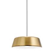 Lampada a Sospensione Blanca S/P - Design Moderno in Alluminio Finitura Ottone, Attacco E27 Max 60W, Ideale per Ambienti Interni - Gealuce