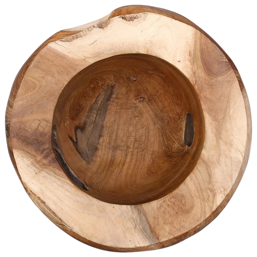 Portafrutta JEPARA Marrone Teak Ø 35 cm 42010346