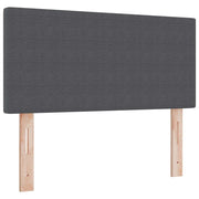Testiera | Testata Grigio scuro 90 cm Tessuto in Cords